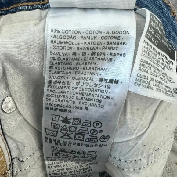 Levi’s‎ 711 Women's Cotton Skinny Distressed Patch Jeans 29 - Picture 9 of 9